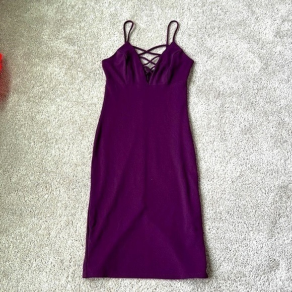 Charlotte Russe Dresses & Skirts - Wedding Guest Dress Sexy Spaghetti Strap Midi Dress